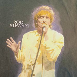 Rod Stewart 1993 Concert tour  T-shirt 'A Night to Remember' XL 5290